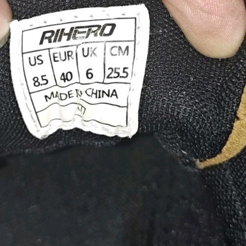 Rihero Women's Classic Waterproof Ankle Boots,camel brown & gray,Size 8.5 - Picture 9 of 10